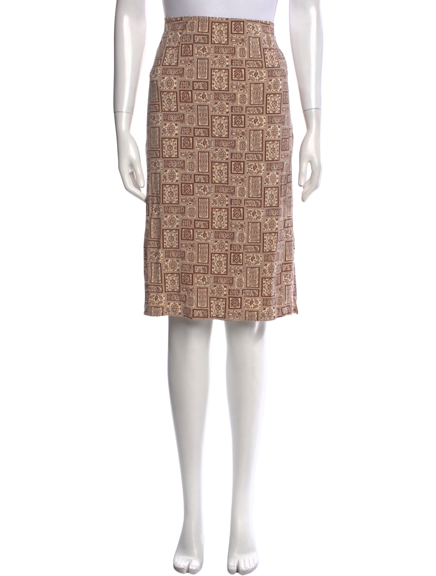 Paloma Wool Printed Knee-Length Skirt