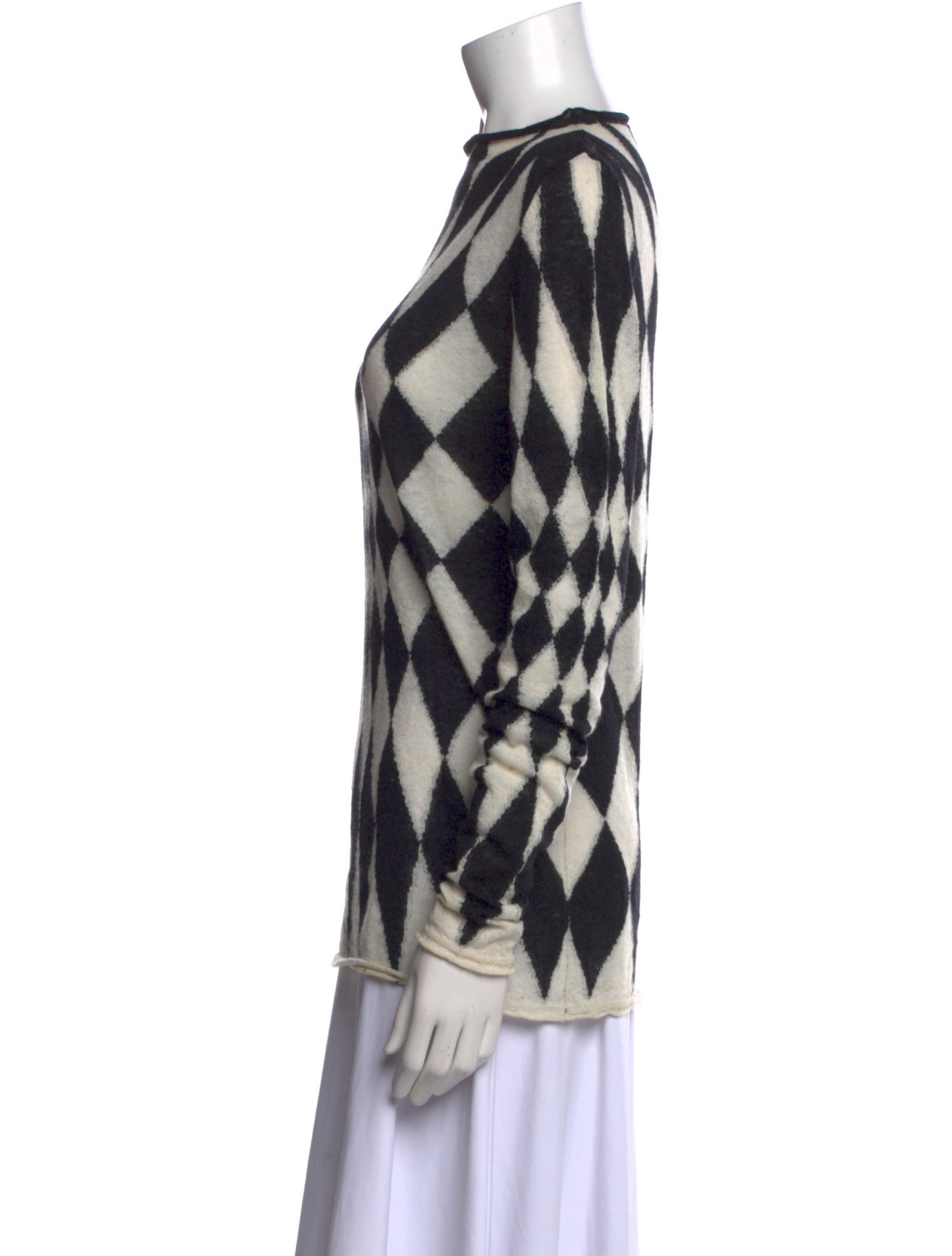 Paloma Wool Printed Bateau Neckline Sweater