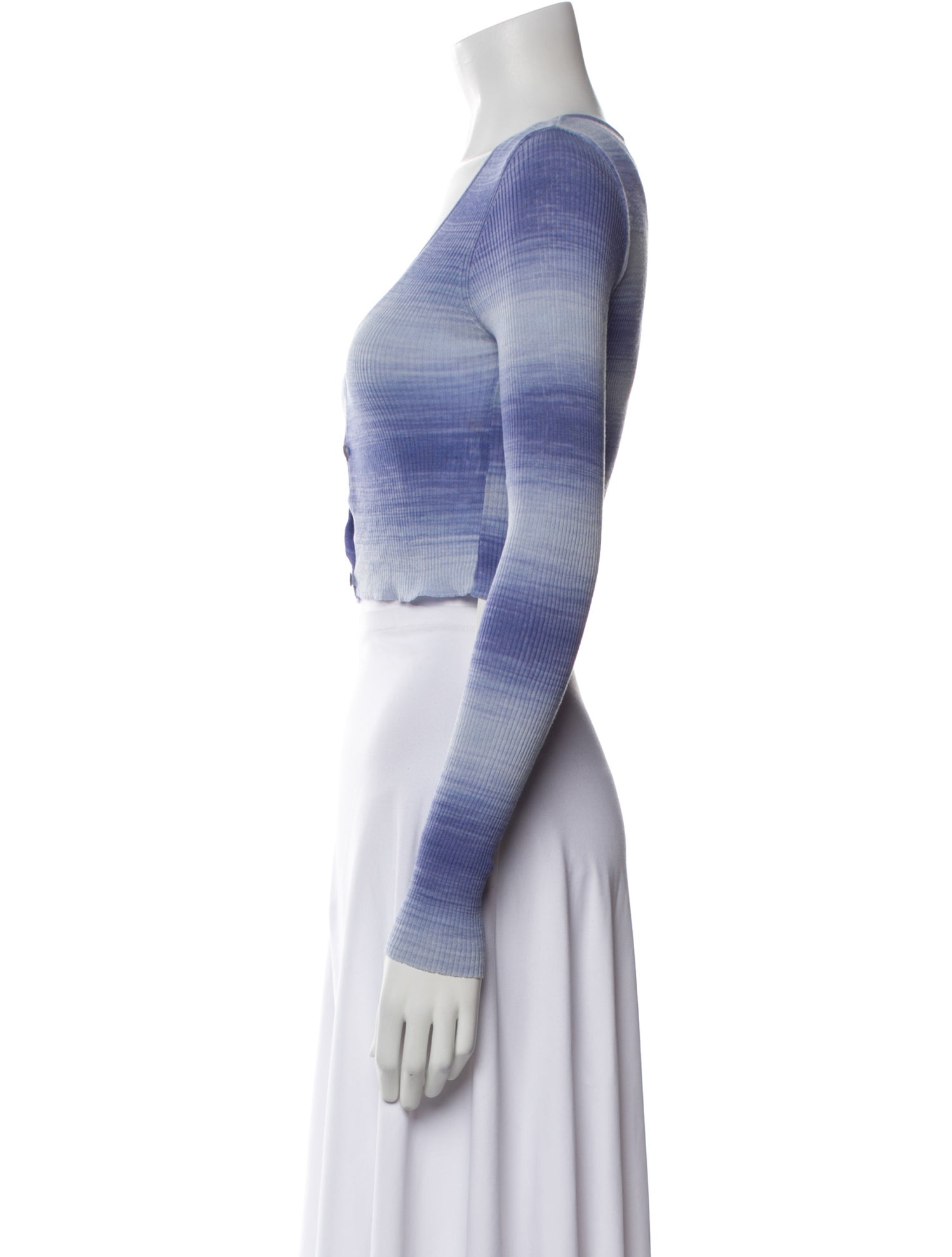 Paloma Wool Scoop Neck Long Sleeve Crop Top