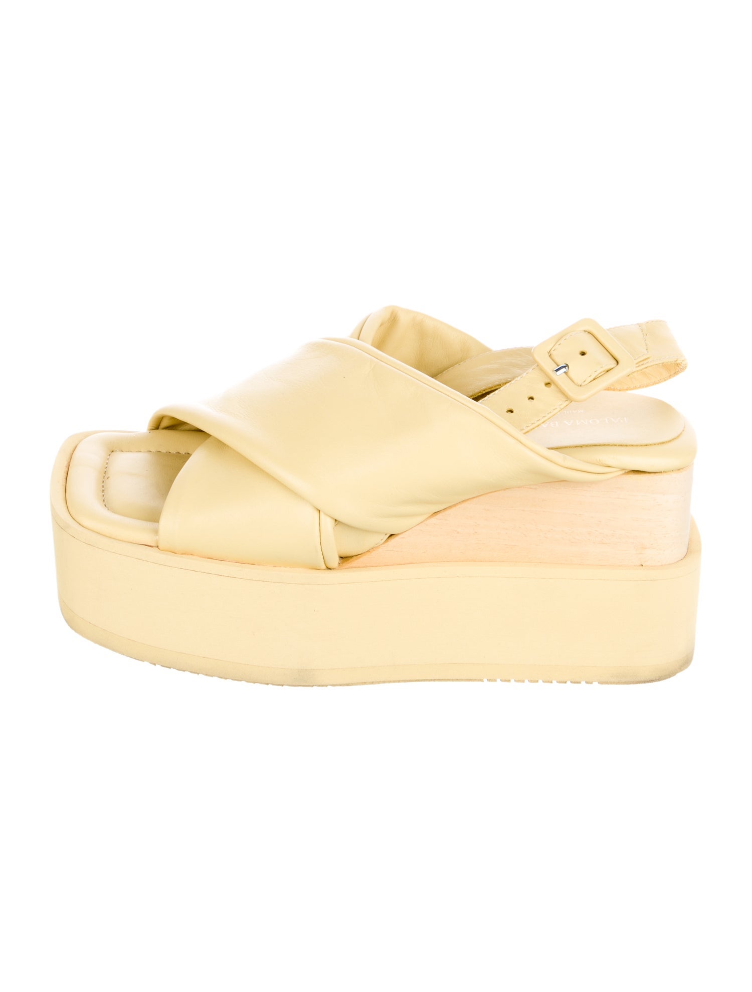 Paloma Wool Leather Slingback Sandals