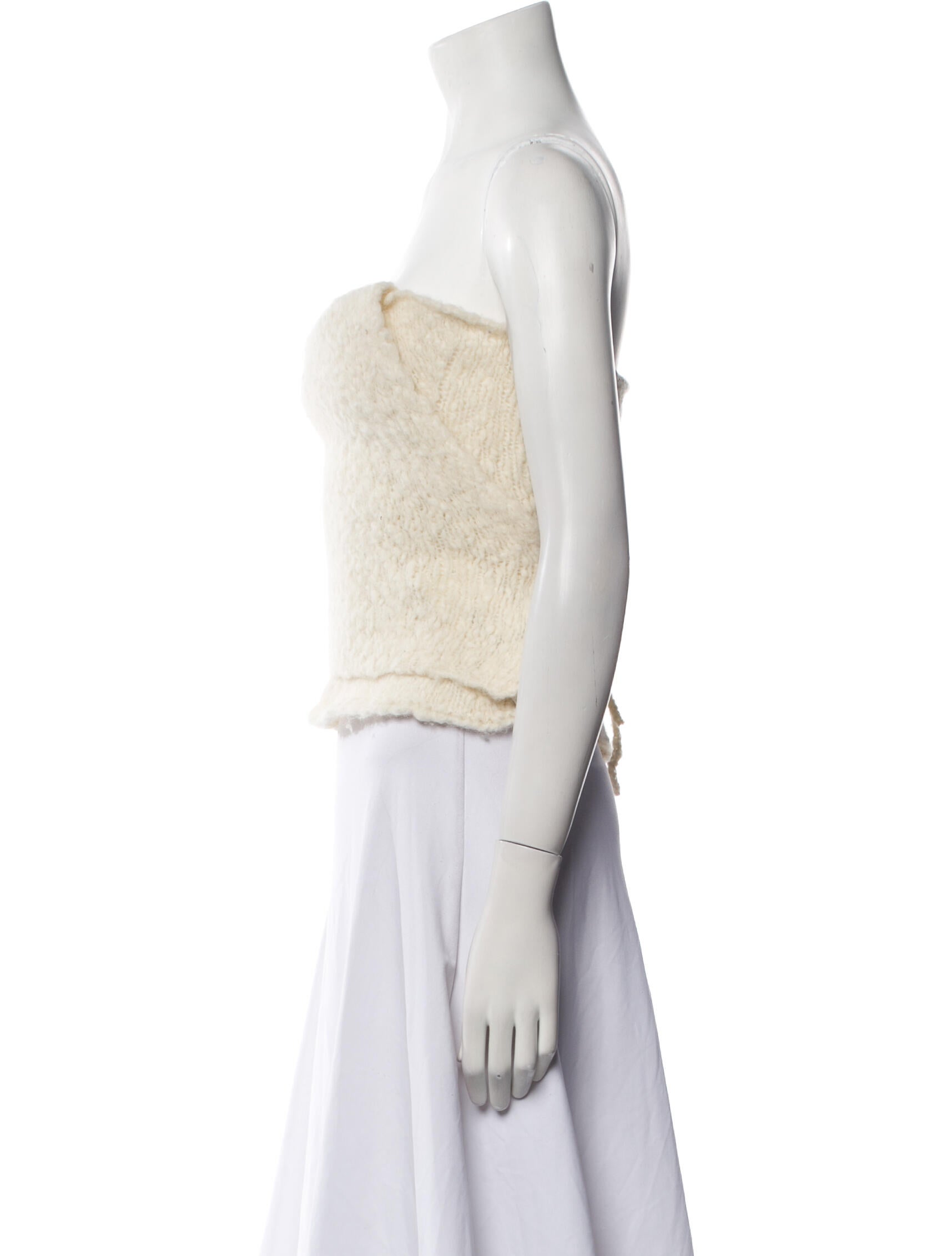 Paloma Wool Alpaca Strapless Sweater