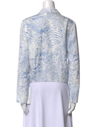 Paloma Wool Striped V-Neck Button-Up Top