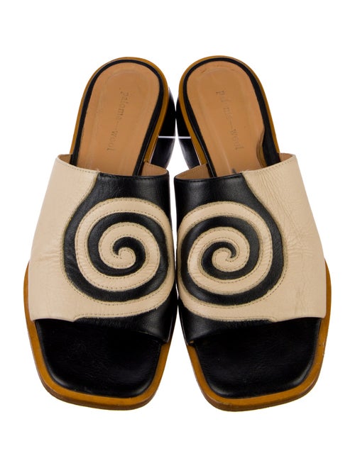 Paloma Wool Leather Printed Slides