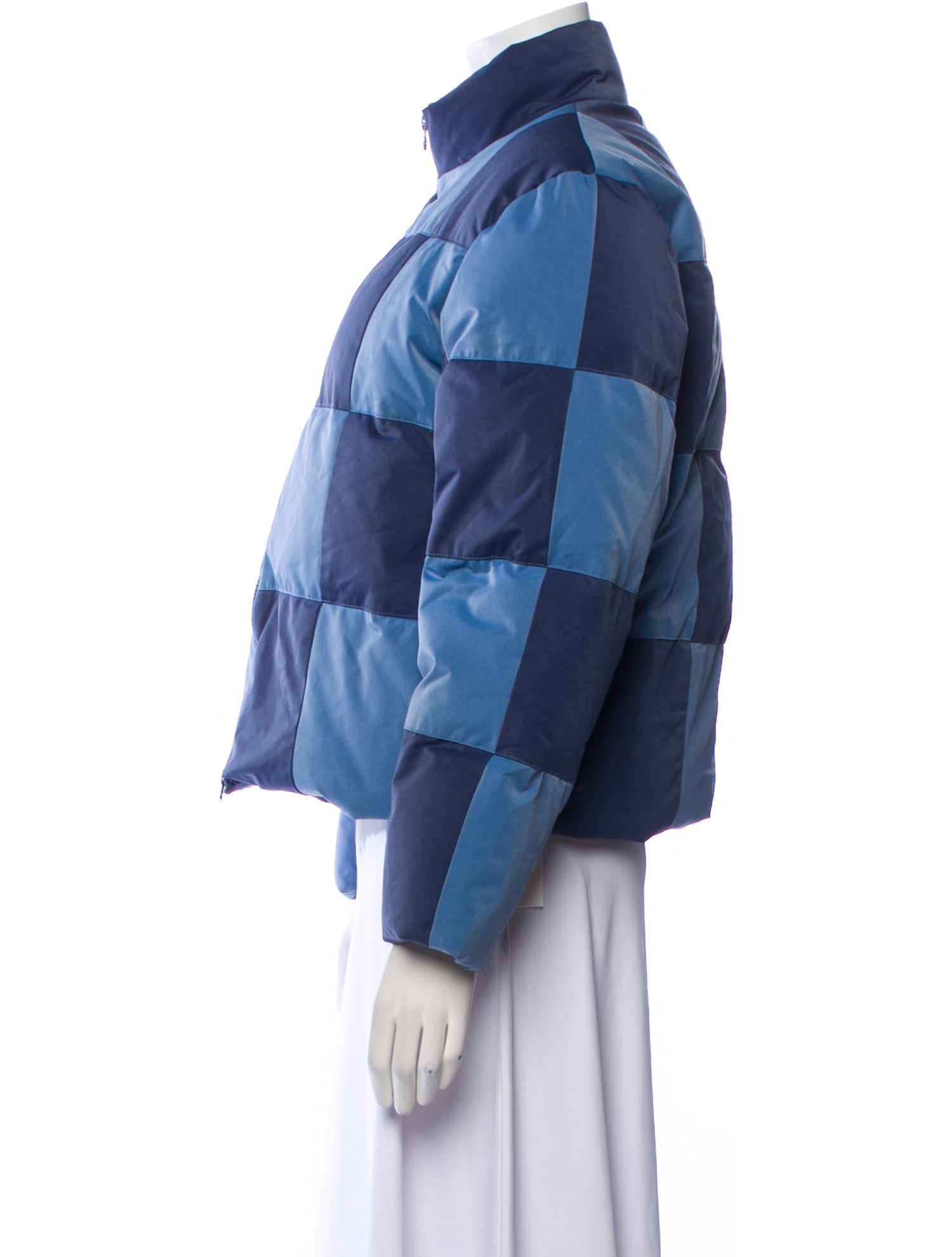 Paloma Wool Plaid Print Down Jacket