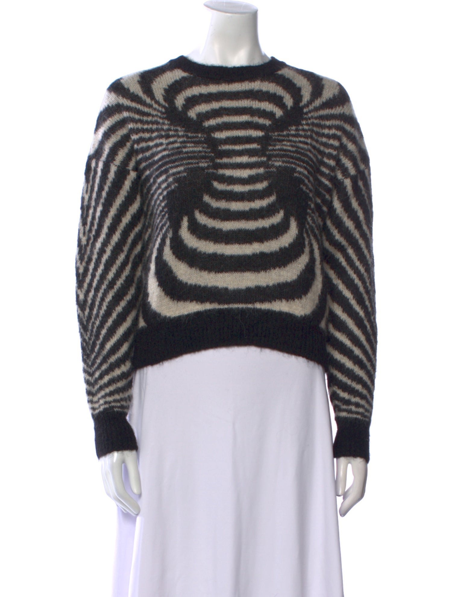 Paloma Wool Animal Print Crew Neck Sweater