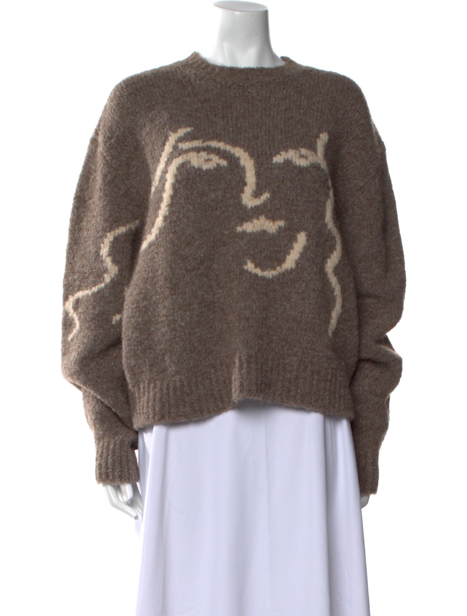 Paloma Wool Printed Crew Neck Sweater