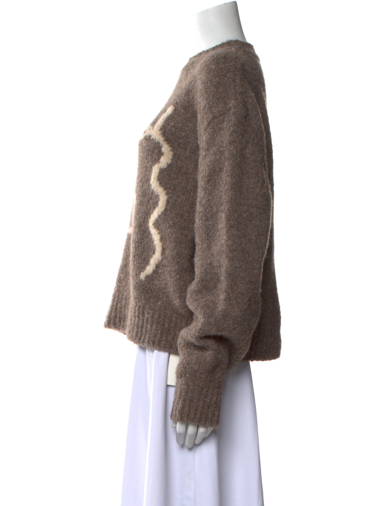 Paloma Wool Printed Crew Neck Sweater