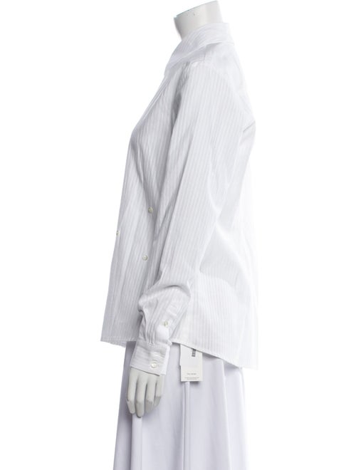 Paloma Wool Striped Long Sleeve Button-Up Top