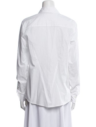 Paloma Wool Striped Long Sleeve Button-Up Top