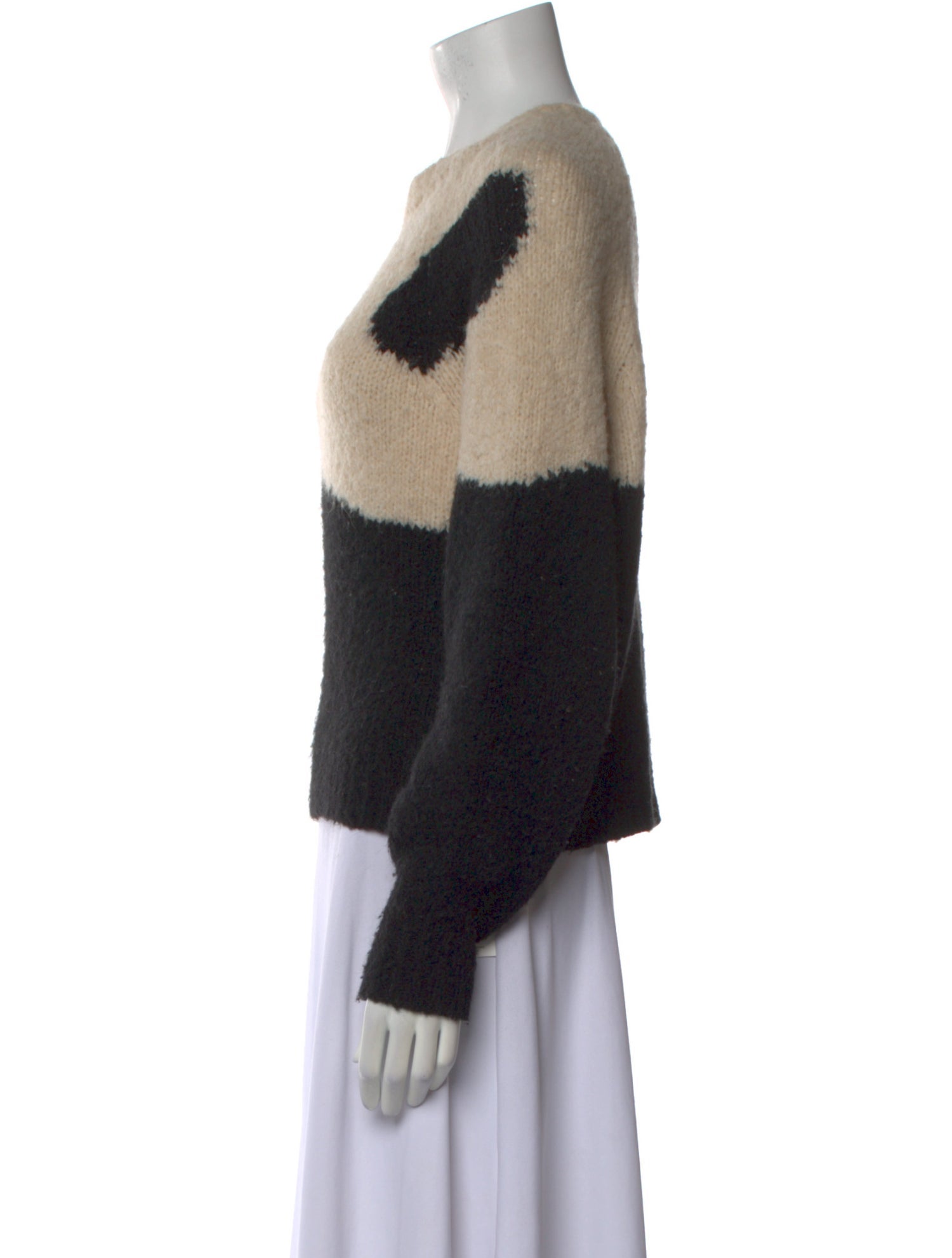 Paloma Wool Wool Colorblock Pattern Sweater