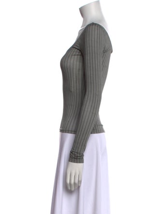 Paloma Wool Scoop Neck Long Sleeve Top