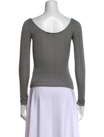 Paloma Wool Scoop Neck Long Sleeve Top