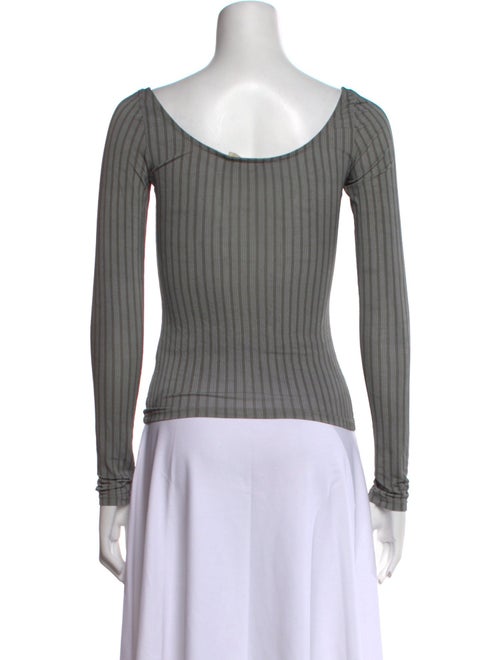 Paloma Wool Scoop Neck Long Sleeve Top