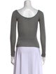 Paloma Wool Scoop Neck Long Sleeve Top