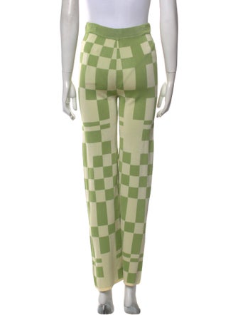 Paloma Wool Plaid Print Wide Leg Pants
