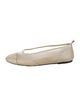 Paloma Wool Leather Mesh Accents Ballet Flats