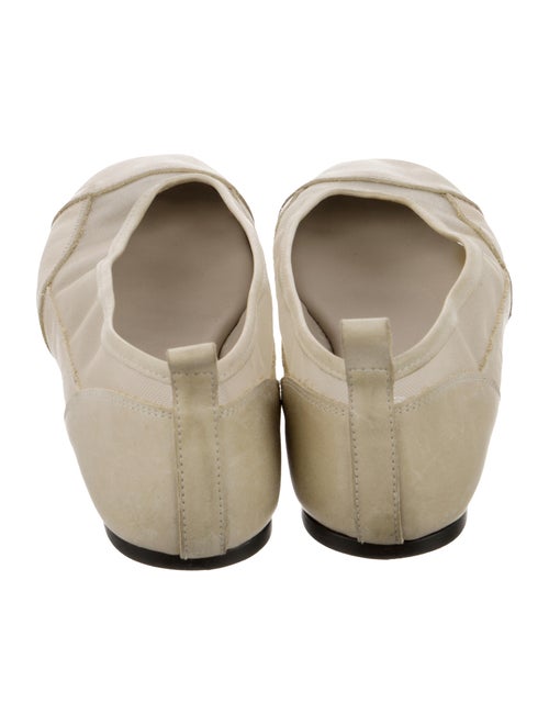 Paloma Wool Leather Mesh Accents Ballet Flats