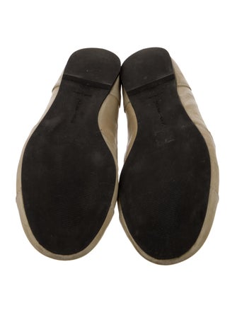 Paloma Wool Leather Mesh Accents Ballet Flats