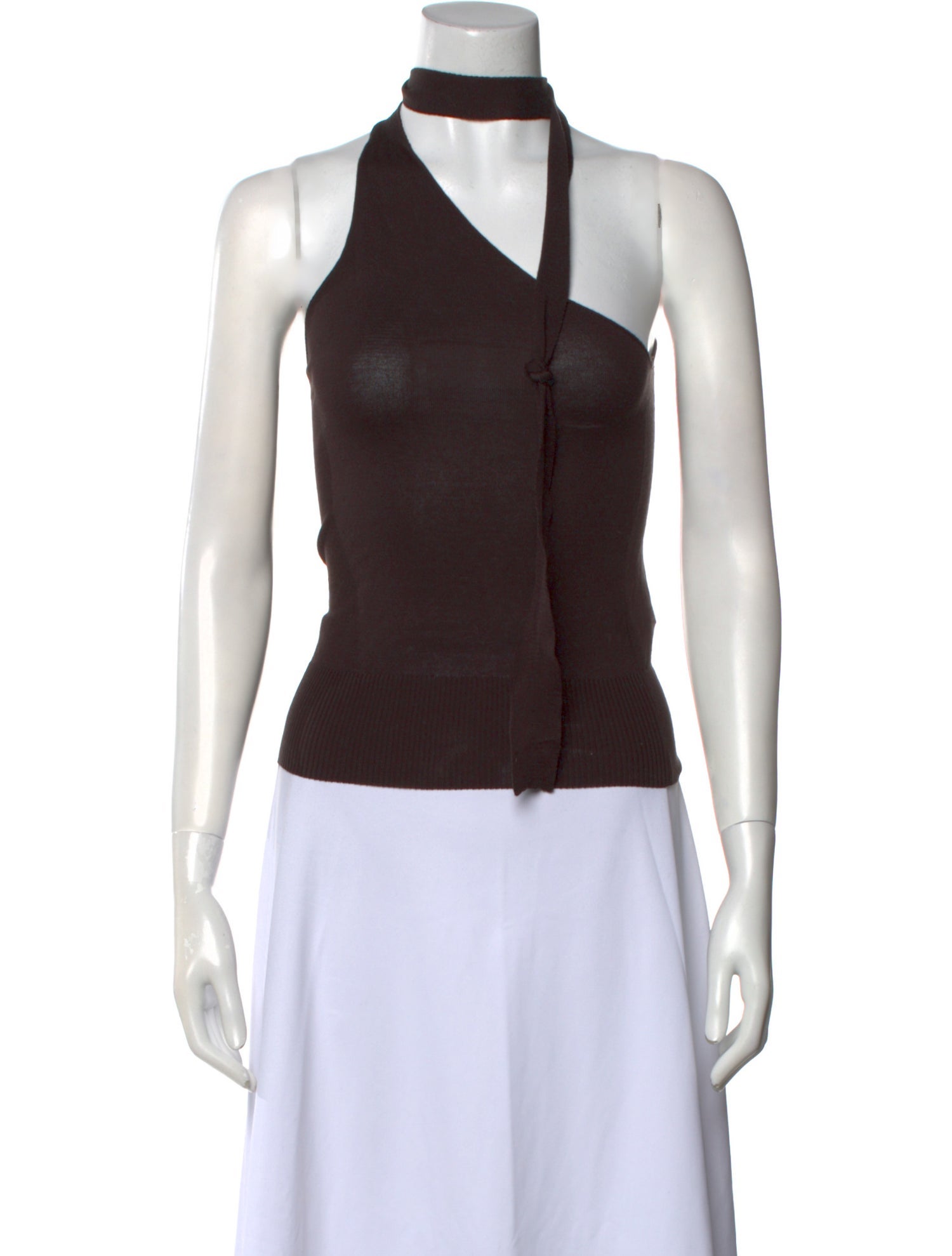 Paloma Wool Mock Neck Sleeveless Crop Top