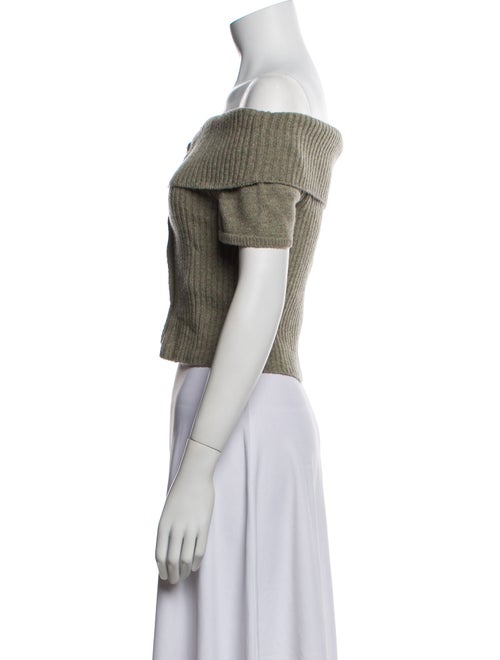 Paloma Wool Merino Wool Off-The-Shoulder Sweater