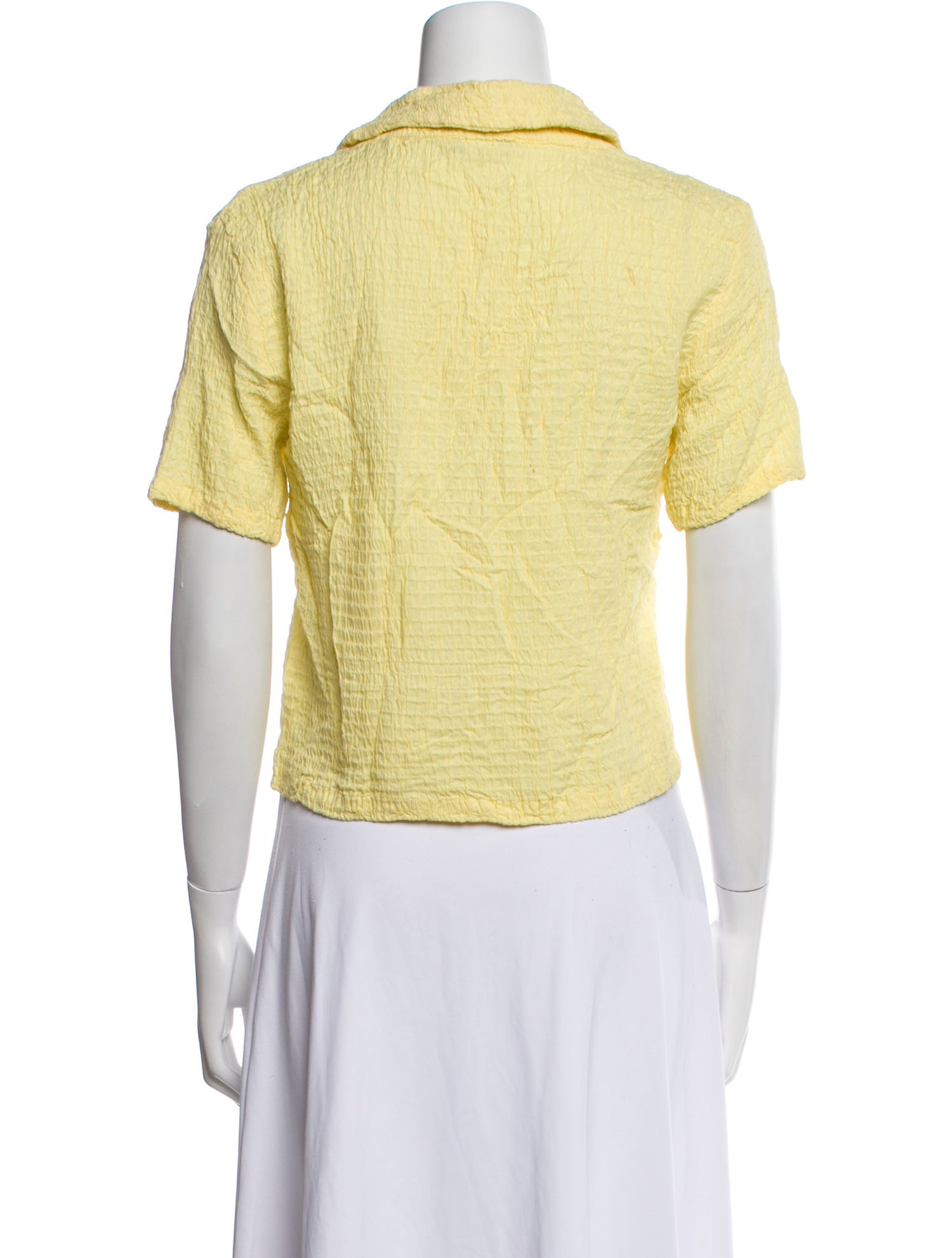 Paloma Wool Short Sleeve Crop Top