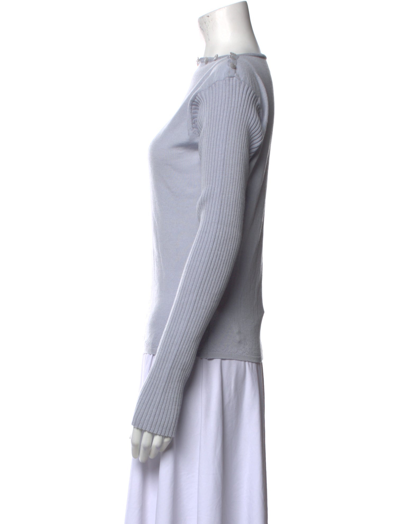 Paloma Wool Merino Wool Bateau Neckline Sweater