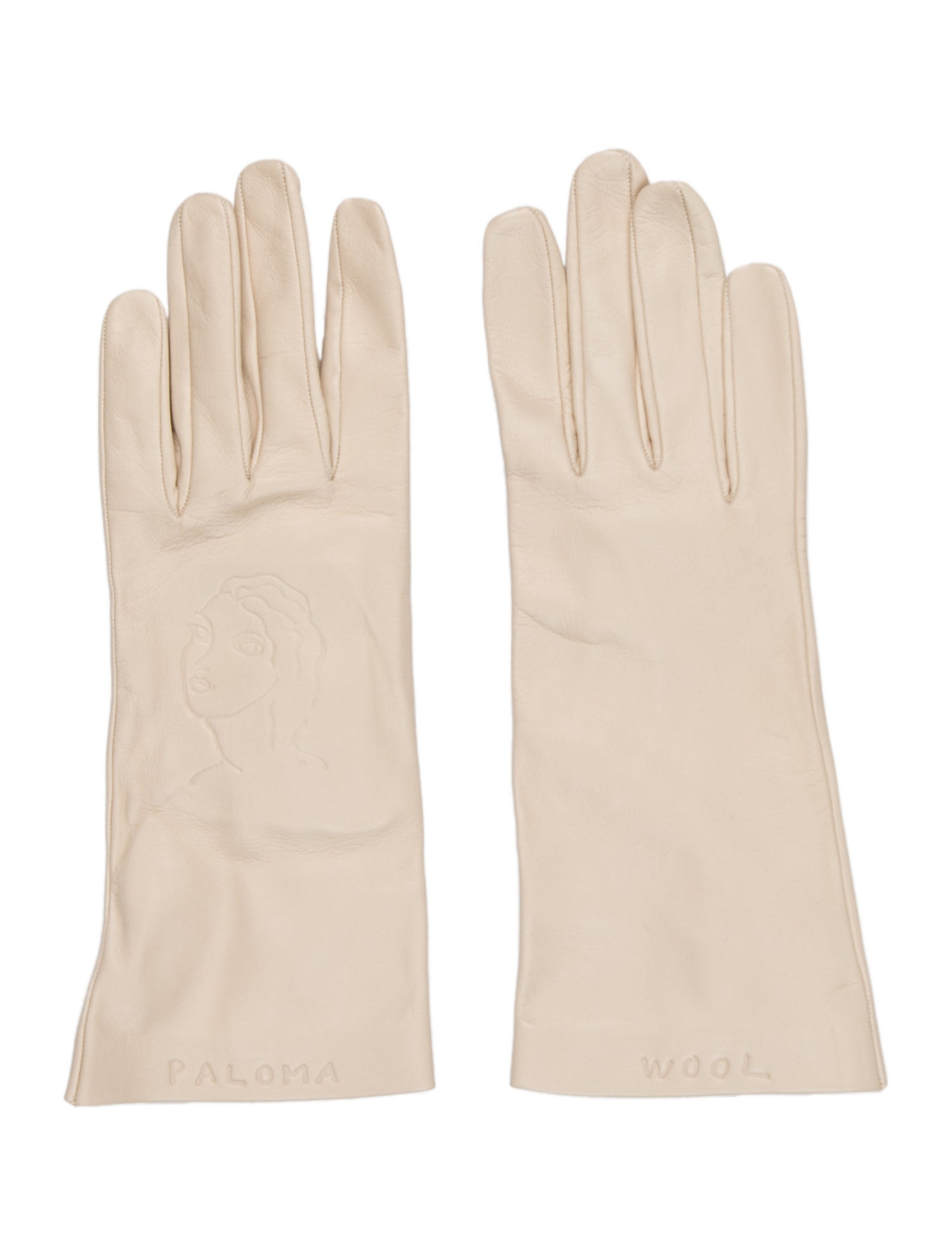 Paloma Wool Leather Winter Gloves