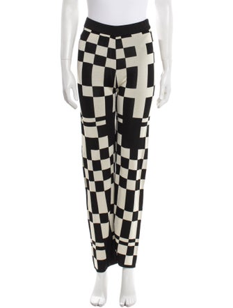 Paloma Wool Plaid Print Straight Leg Pants
