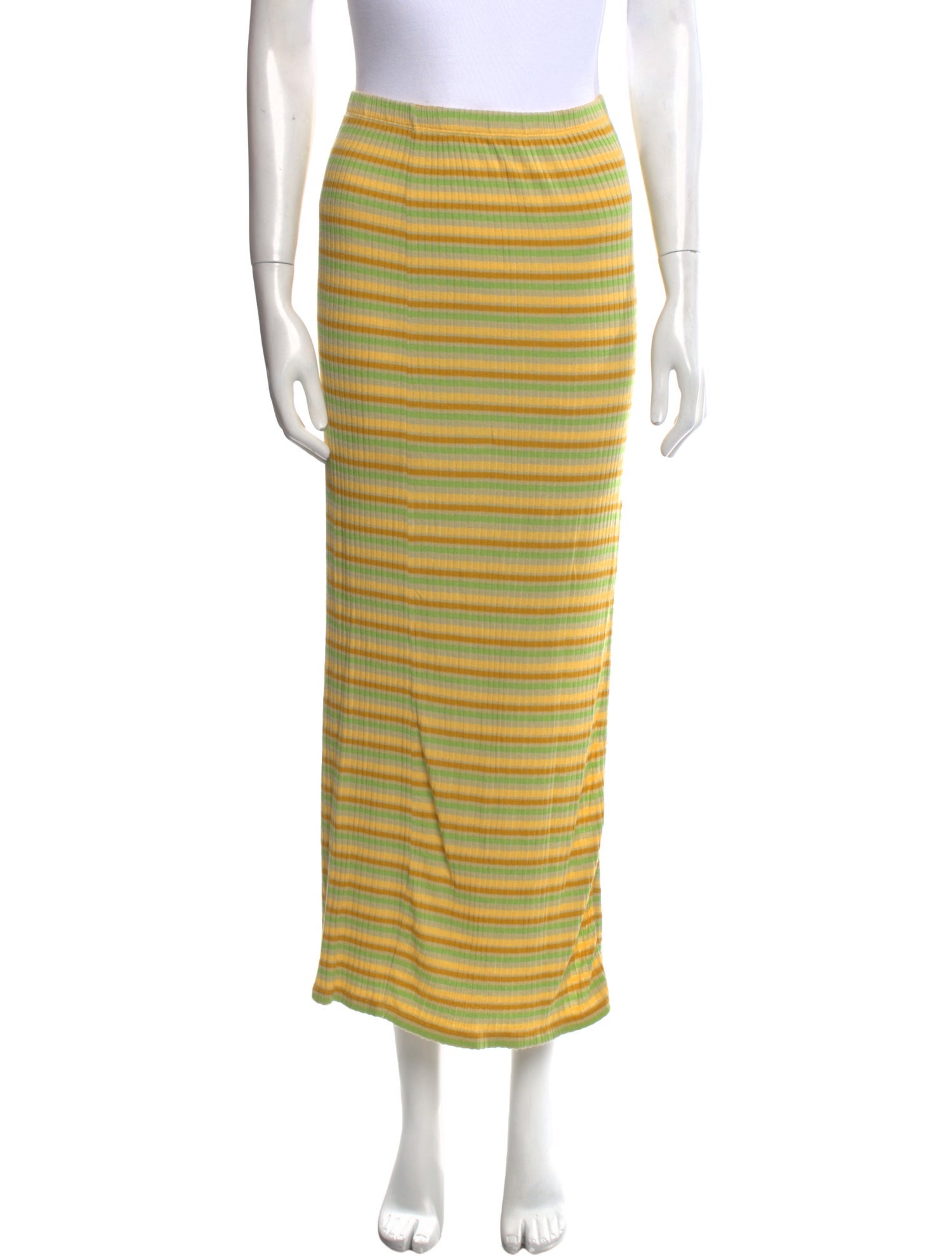 Paloma Wool Striped Midi Length Skirt