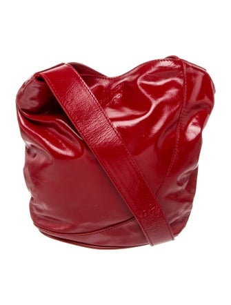 Paloma Wool Patent Leather Shoulder Bag