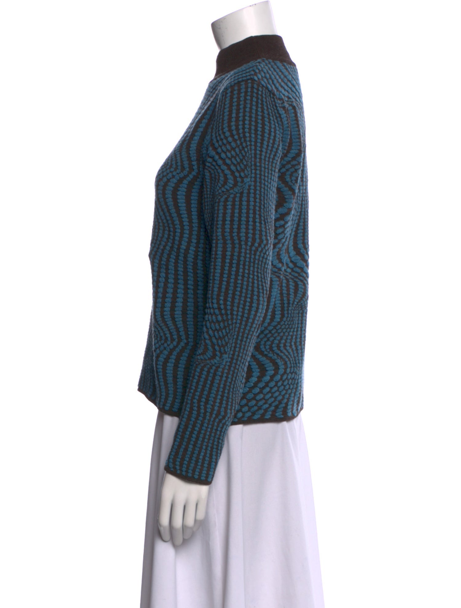 Paloma Wool Striped Mock Neck Top