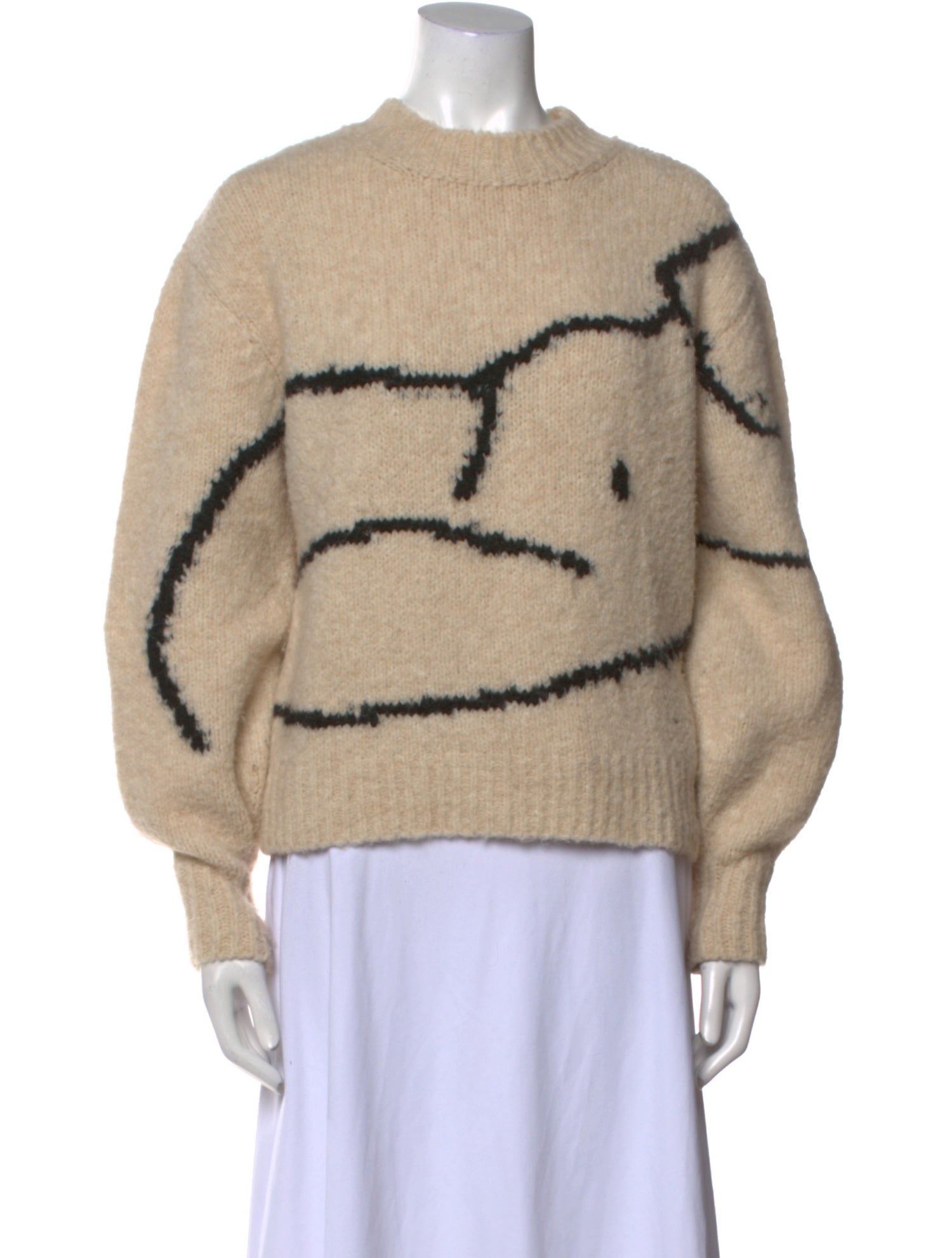 Paloma Wool Printed Crew Neck Sweater