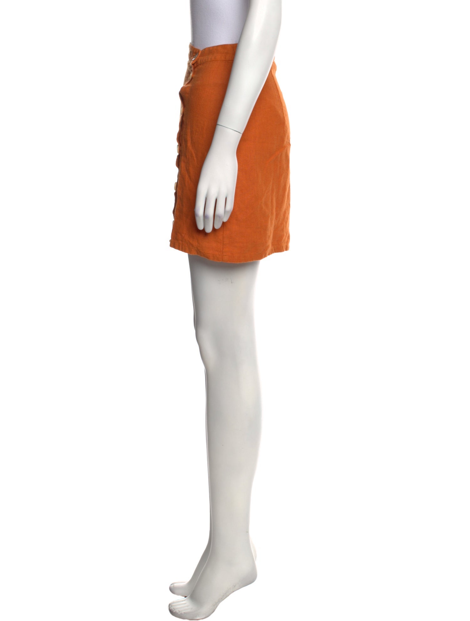 Paloma Wool Linen Mini Skirt