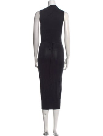 Paloma Wool Cowl Neck Midi Length Dress