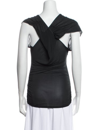 Paloma Wool V-Neck Short Sleeve Top