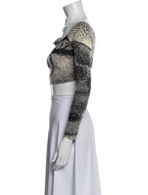 Paloma Wool Printed Scoop Neck Crop Top