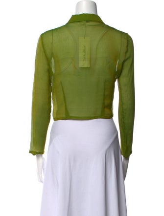 Paloma Wool Long Sleeve Crop Top