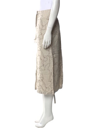 Paloma Wool Linen Midi Length Skirt