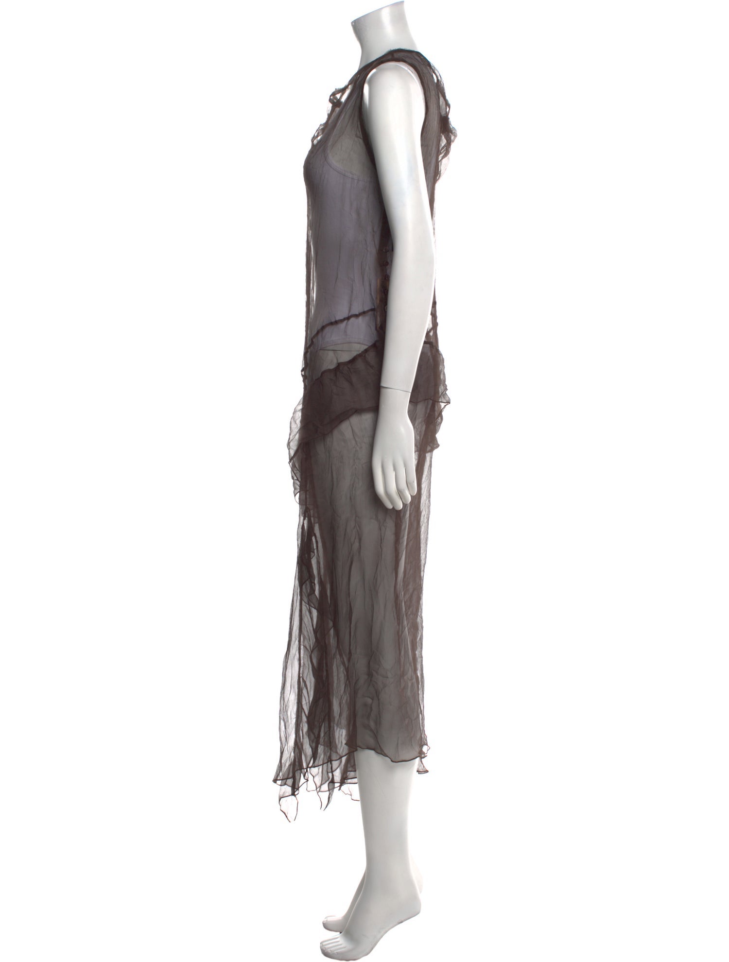 Paloma Wool Silk Long Dress