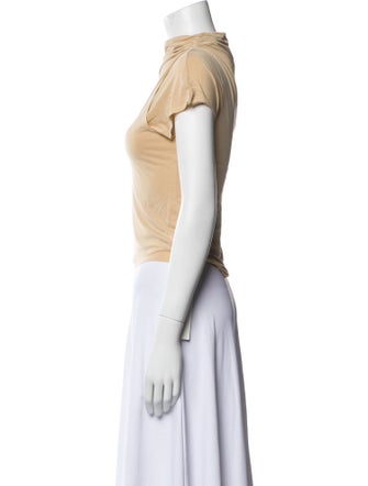 Paloma Wool One-Shoulder Short Sleeve Crop Top