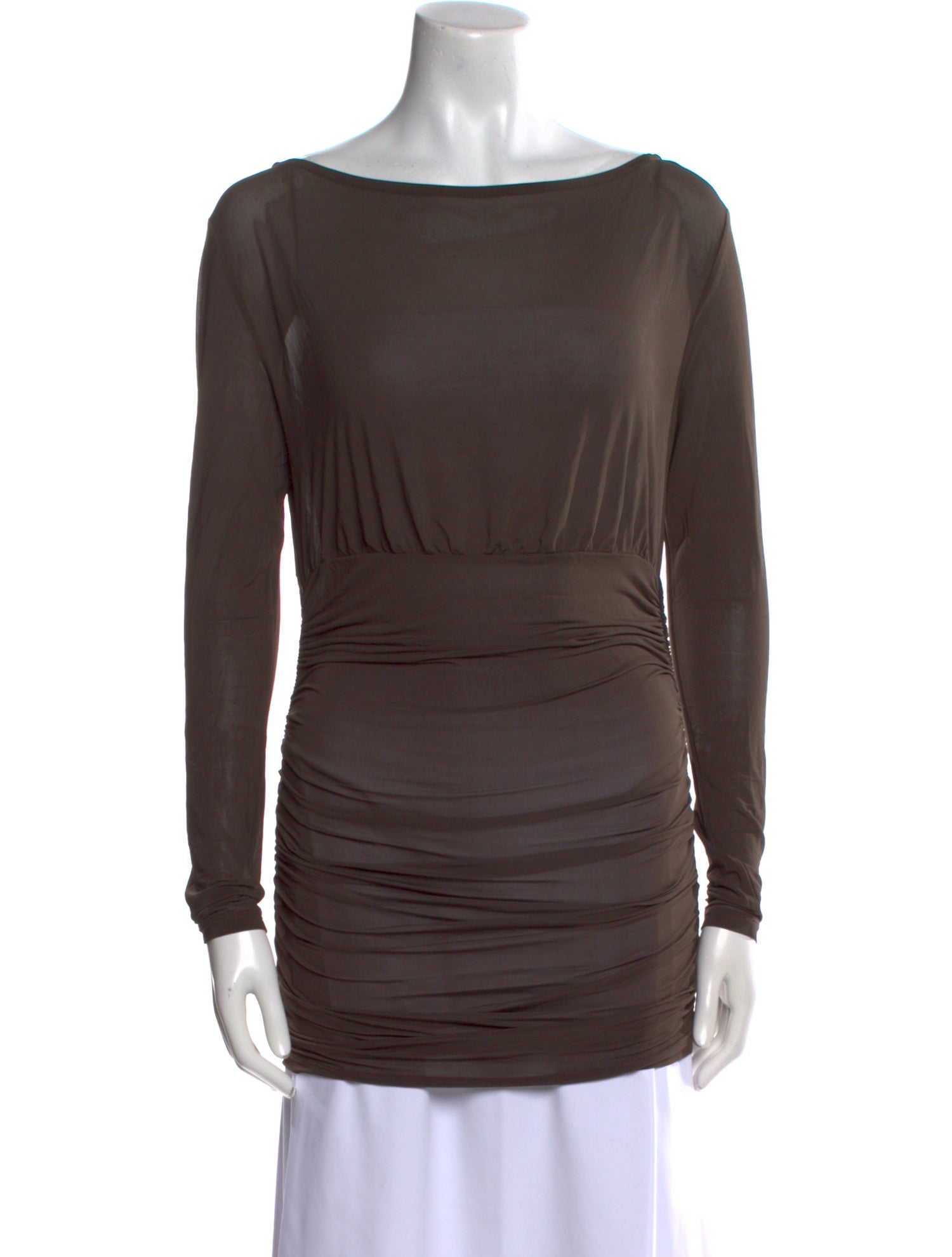 Paloma Wool Bateau Neckline Long Sleeve Tunic