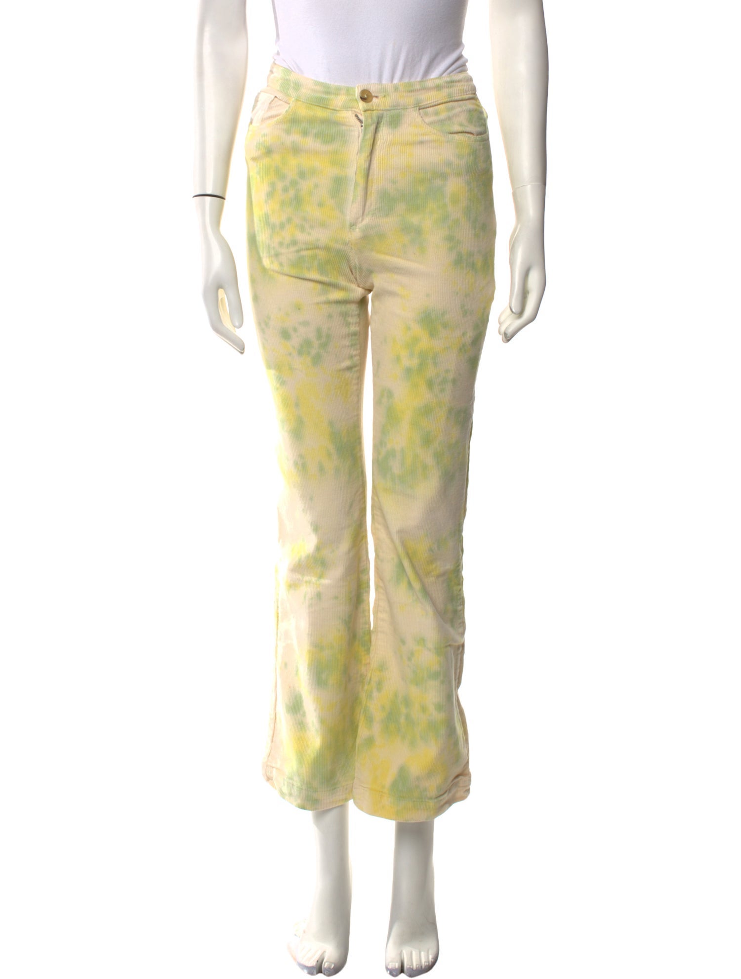 Paloma Wool Tie-Dye Print Wide Leg Pants