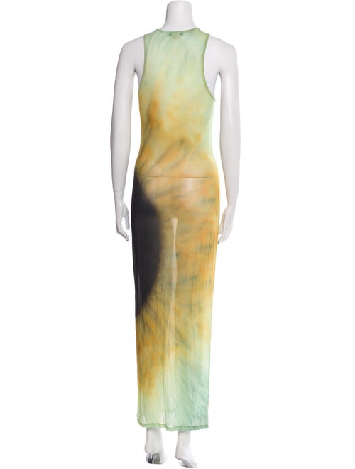 Paloma Wool Tie-Dye Print Long Dress