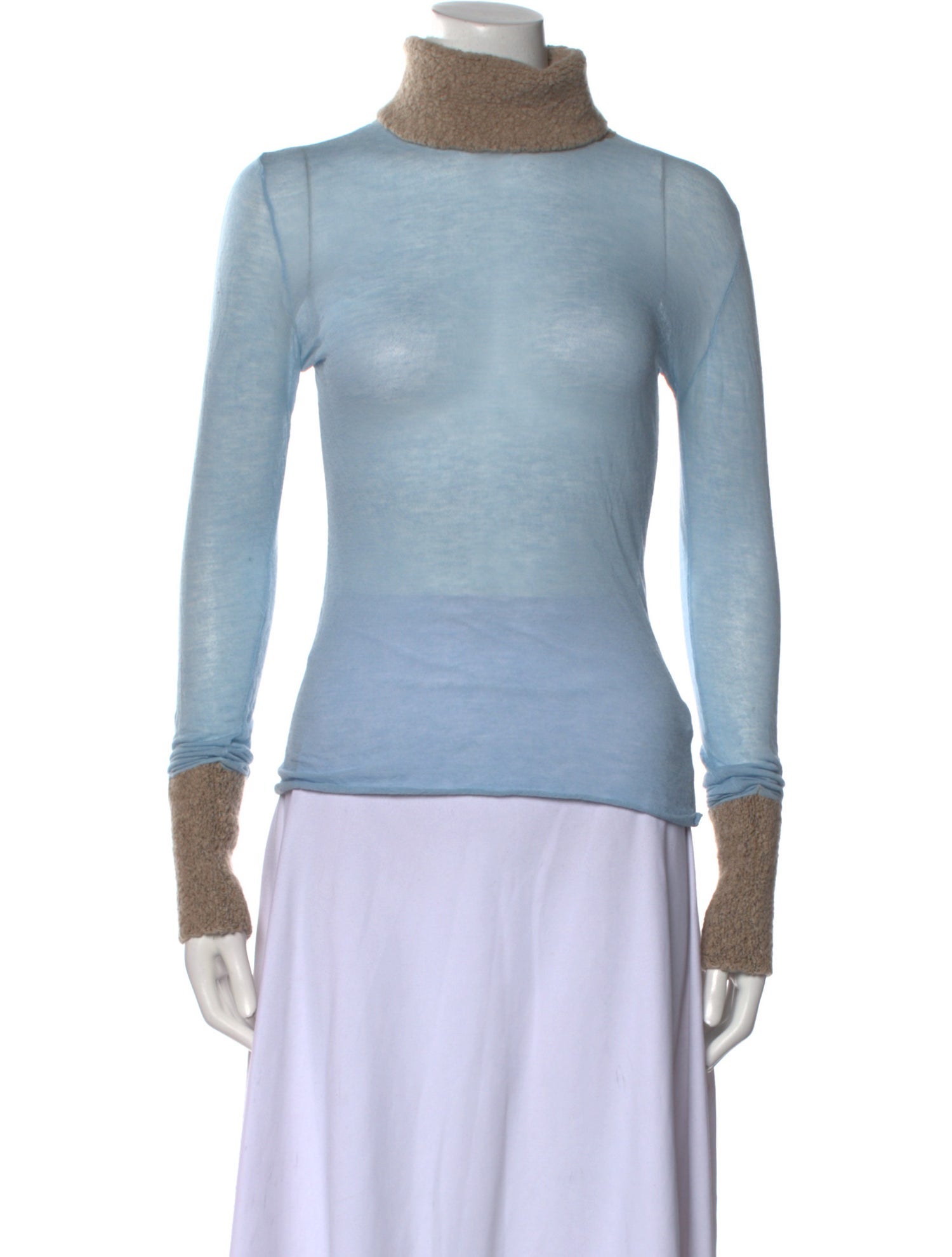 Paloma Wool Turtleneck Long Sleeve Top