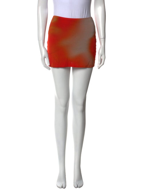 Paloma Wool Tie-Dye Print Mini Skirt