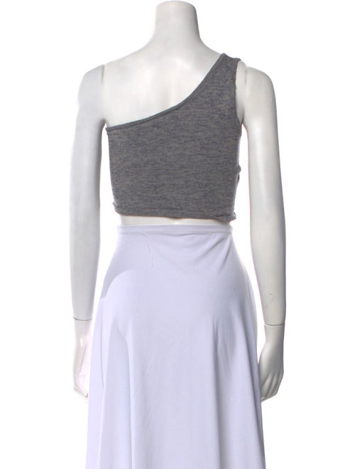 Paloma Wool One-Shoulder Sleeveless Crop Top