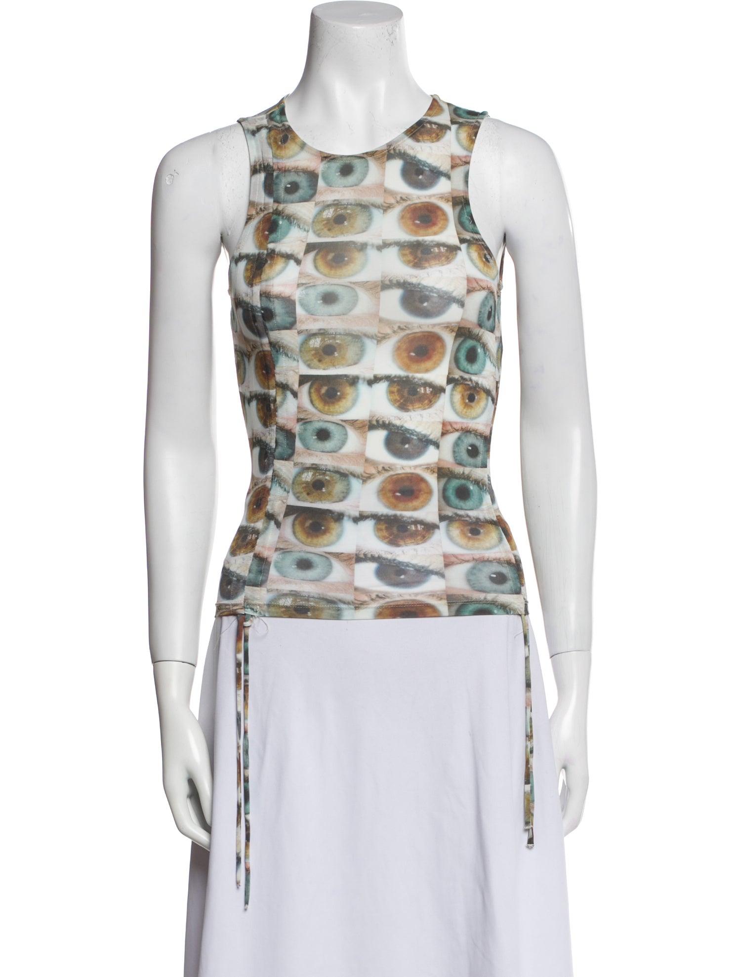 Paloma Wool Printed Scoop Neck Top