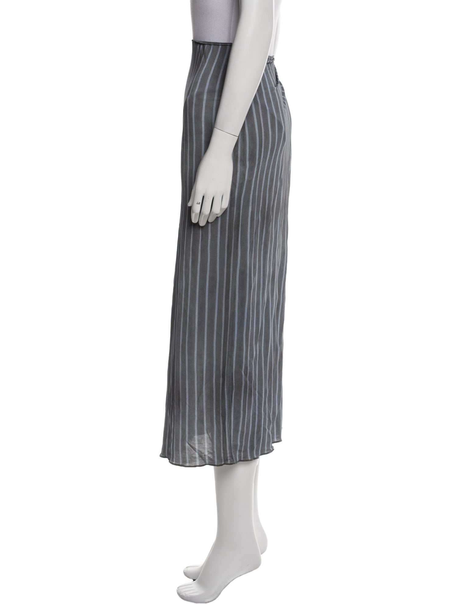Paloma Wool Striped Midi Length Skirt