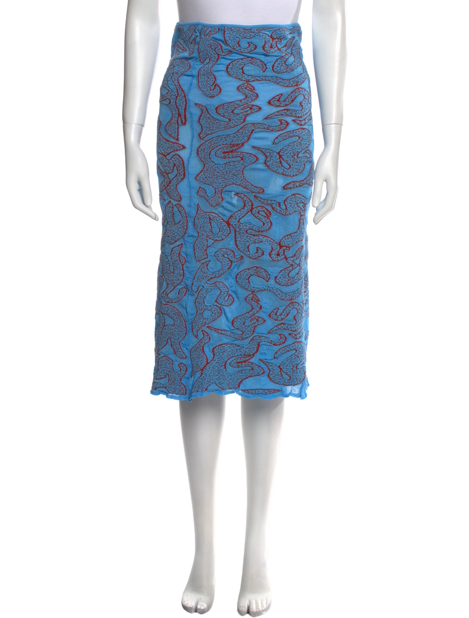 Paloma Wool Printed Knee-Length Skirt