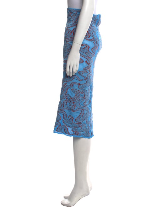 Paloma Wool Printed Knee-Length Skirt